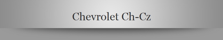 Chevrolet Ch-Cz