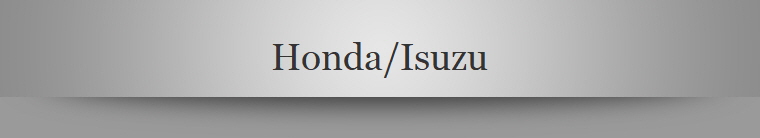 Honda/Isuzu