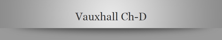 Vauxhall Ch-D