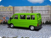 Arena Combi/Bus Bild 1a

Hersteller: Basis Solido (Maßstab 1:50)
grün Auflage ??? Jahr 1998, Umlackiert als Kleinserie