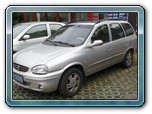 Buick Sail (1999 - 2005)
Corsa B - Basis. In China auch als Caravan und Stufenheck verkauft.