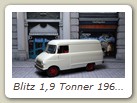 Blitz 1,9 Tonner 1960 Bild 10a

Hersteller: StarlineModels (BIN69990)
für Brekina (Bing) Januar 2010, Auflagen ???