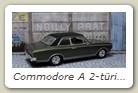 Commodore A 2-türige Limousine Bild 5b

Hersteller: Minichamps (430046160)
britischgrünmetallic 2304 mal KW13/01