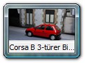 Corsa B 3-türer Bild 12b (03/93 - 06/97)

Hersteller: Premium X (PRD427)
magmarot, Auflage ???, Mitte 2016