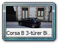 Corsa B 3-türer Bild 2b (03/93 - 06/97)

Hersteller: GAMA (1005)
spektralblaumetallic, Auflage und Jahr ???

Weitere Modelle gibt es noch:
casablancaweiß "EMEG" (nicht im Besitz)