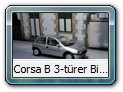 Corsa B 3-türer Bild 1a (07/97 - 08/00)

Hersteller: IXO (Opel-Sammlung Nr. 80)
starsilber II, Auflage ???, 01/2014