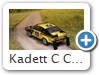 Kadett C Coupe 1976 Rallye Bild 7b

Hersteller: Schuco (450361200)
gelbschwarz 03/2011 Auflage 1000

Zum Original:
Gefahren bei der Safari-Rallye von Röhrl / Billstam
