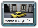 Manta B GT/E ´75 Bild 2b

Hersteller: Schuco (02761)
signalgelb Auflage unbekannt 05/04