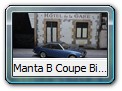 Manta B Coupe Bild 3a

Hersteller: Schuco (xxx)
Sondermodelle Holland: polarblaumetallic 1.000 mal 11/05

oranje 350 mal 09/05, nicht in meinem Besitz