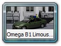 Omega B1 Limousine Bild 14a

Hersteller. IXO (Opel-Sammlung Nr. 113)
Feldjäger 06/2015 Auflage unbekannt