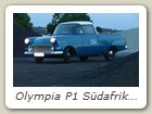Olympia P1 Sdafrika

In Sdafrika wurde der Rekord P1 als Pick-Up unter den Namen Olympia verkauft.