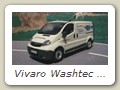 Vivaro Washtec 2010 Bild 1
Dieses Modell habe ich mit selbstgefertigten Decals der Firma WashTec (Service für Autowaschanlagen) versehen, wie sie 2010 - 2013 gefahren wurden.